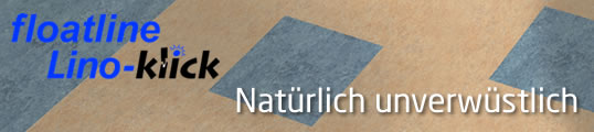 floatline hochwertiger Linoleumboden: Linoleum verlegefertig und mit vielen Extras